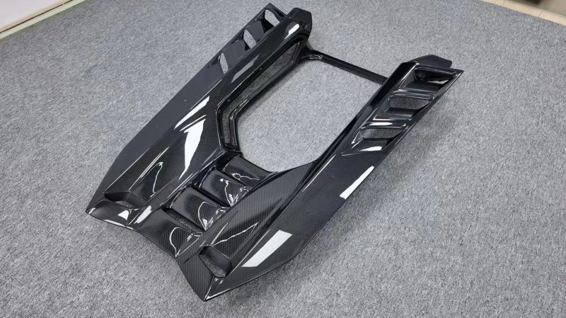 High Quality Whole Sale Price Prepreg Dry Carbon Fiber Duke Engine Cover Body Kits for  Revuelto